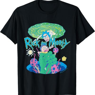Rick & Morty Dimensionale Greif-T-Shirt