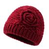Windproof Beanie Cap Thickned Pullover Hats Fashion Knitted Hat  for Women