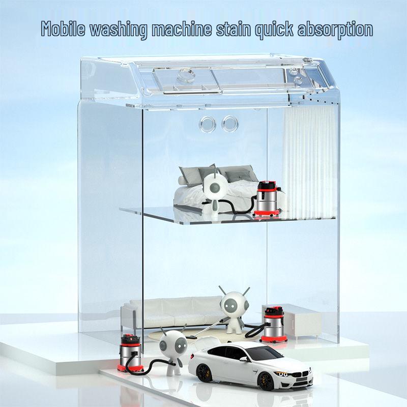 High-Power Wet/Dry Vacuum Cleaner for Home, Workshop, Car Wash, Grout, and Industrial Use