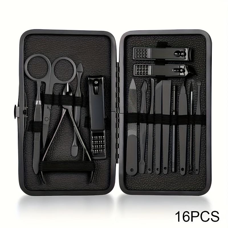 7/10/16/18 Nail Retouching Kit: Professional Manicure And Pedicure Tools, Modern Design, Travel Portable Set, Safe Nail Care