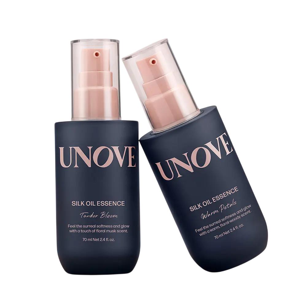 UNOVE Silk Oil Hair Essence Double Set 70ml (2pcs), Korean 70ml (2pcs)