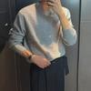 Men's Knitted Cardigan - Spring, Autumn, Winter Korean Fashion Sweater with Round Neck, Casual Style, 2023 Collection