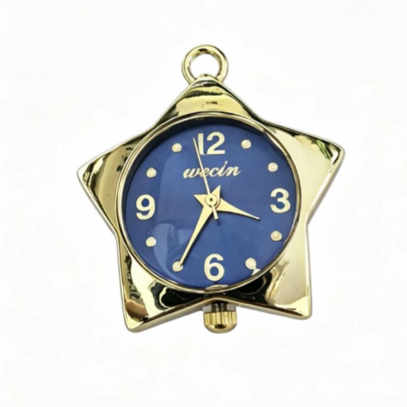 DIY Craft Pendant: Four-Leaf Clover & Star Watch Head