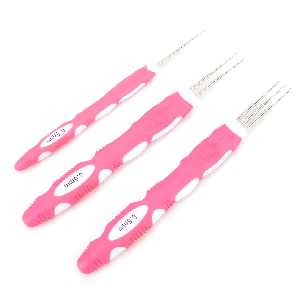 Dreadlocks Crochet Hook 0.5mm Fast Braiding Wear Resistant Long Lifespan Dreadlocks Interlocking