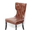 Durable Transparent Chair Cover Anti Scratch Waterproof Dining Chair Slipcover PVC Backrest Chair Covers for Home Dining Room