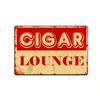 Vintage Cigar Tin Sign Metal Wall Art For Man Cave Bar Garage Decor Rustic Retro 12x8 Inch