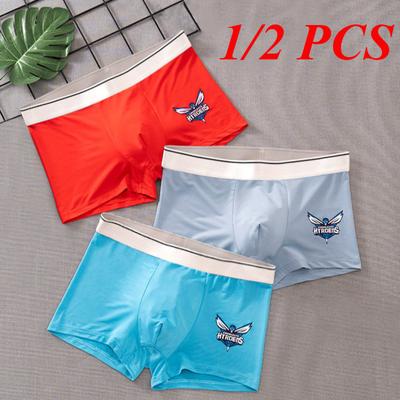 Erkek İç Çamaşırı Külotlu Çorap Erkek Rahat Nefes Alabilen Külot Düz Renk Şort İç Çamaşırı Erkek Boxer Hediye Beden L-4XL