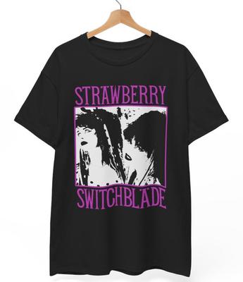 Strawberry Switchblade T-Shirt | 80s Goth Post-Punk Sisters Unisex Tee