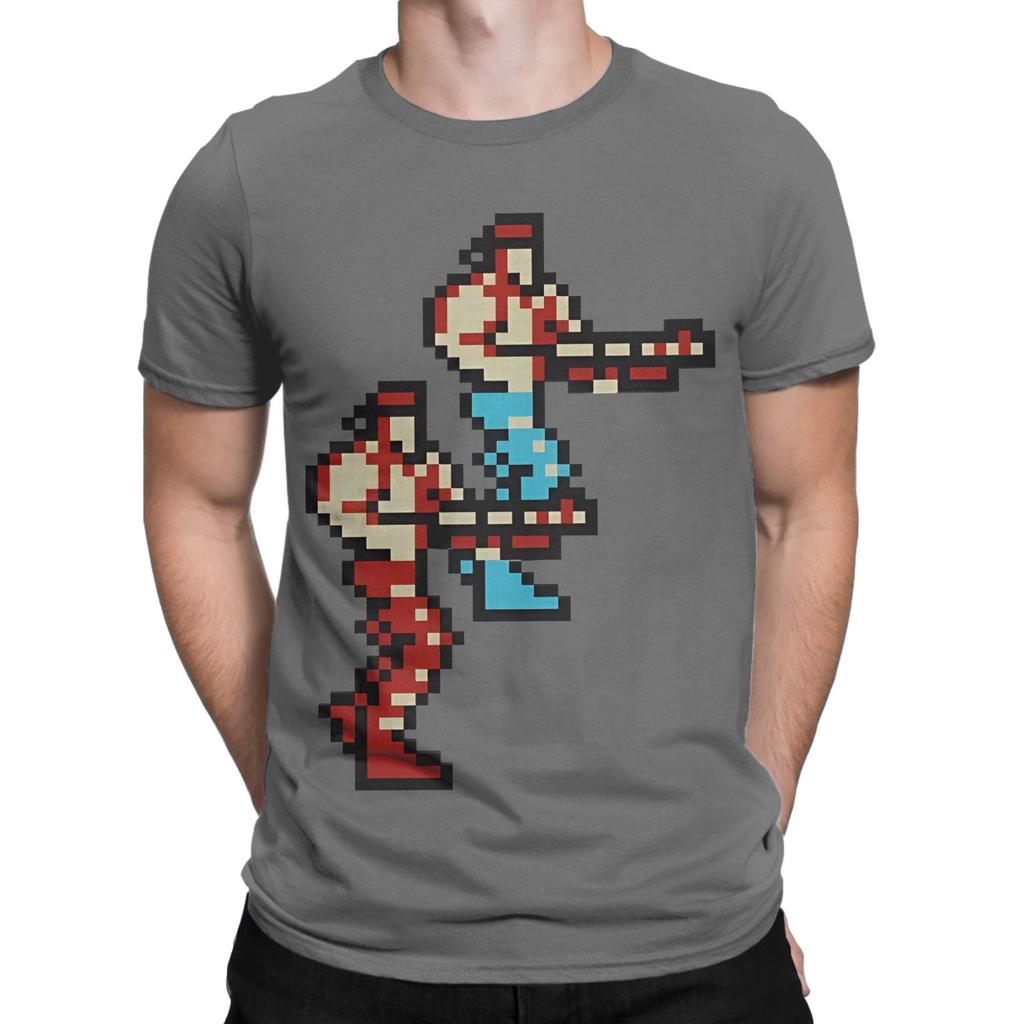 Contra 2 People Funny Graphic 100 Cotton Tshirt Contra Nes Tops Tees For Unisex