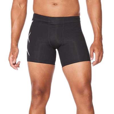 Two Times You Kompressionsshorts x (2XU) 1/2 MA4508B-SCHWARZ/SILBER (Schwarz Silber/M/Herren)