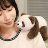 New Cuddly Pretty Lie Prone Animal Plush Toys Soft Fluffy Lifelike Red Panda Raccoon Panda Doll Kawaii Home Decor Kids Gift
