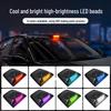 Solar-Powered Luminous Car Roof Lidar Cover with High-Brightness Daytime Running and Warning Lights