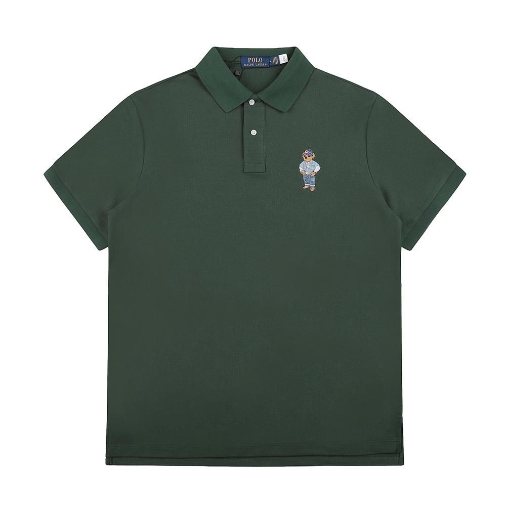 Ralph Lauren Letní Pánské a Dámské Pique Polo Tričko ze 100% Bavlny s Vyšívaným Logem Medvídka Polo