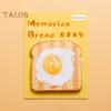 Bread Shaped Sticky Notes 30 Sheets Loaf Design Premium Paper Reminder Sticky Notes Smooth Writing Notepads