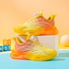 New 2025 boys' sneakers mesh breathable luminous rotating buckle non-slip and wear-resistant children's sneakers tide