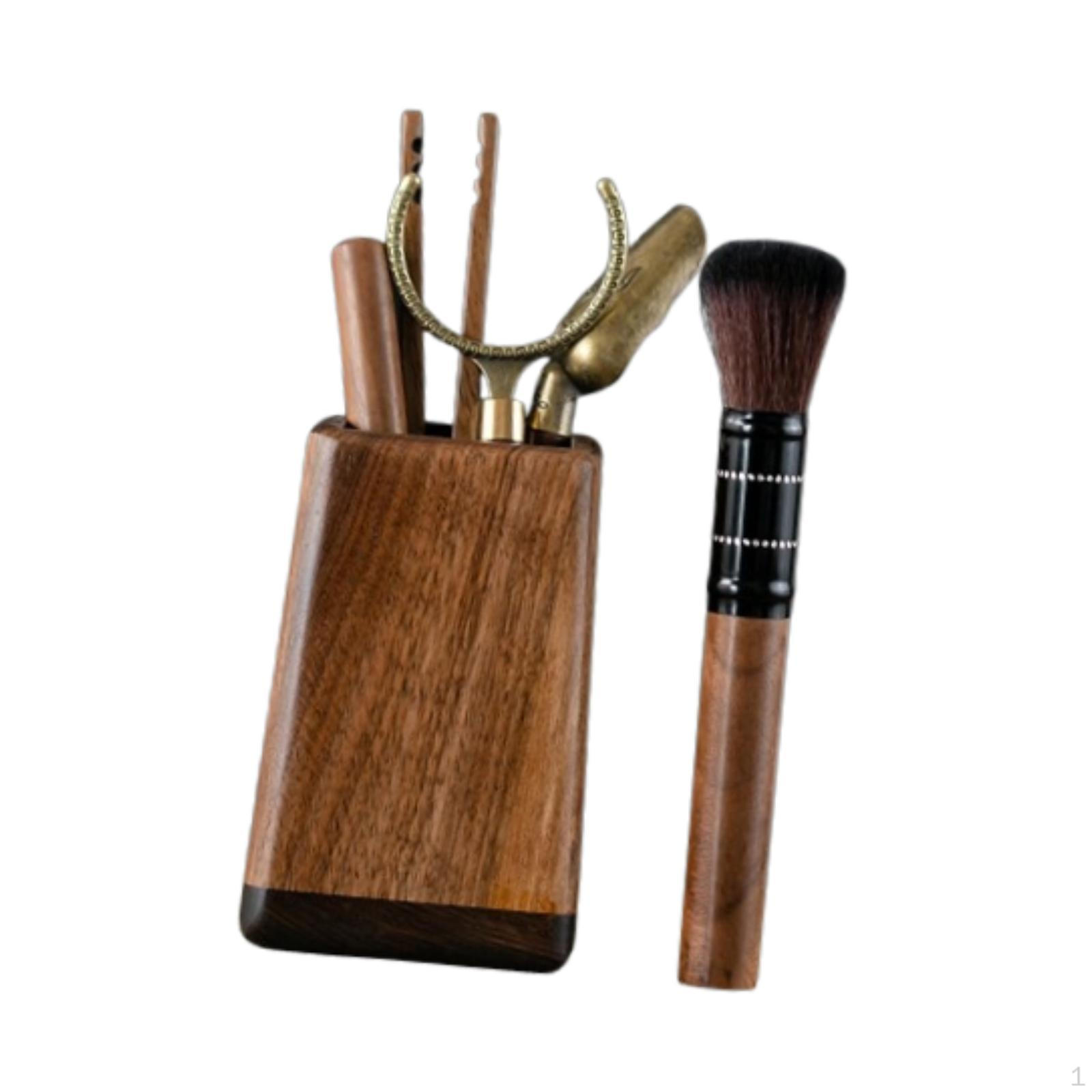 

Чайный сервиз «Китайский кунг-фу», аксессуары для чайной церемонии, настольная подставка, художественная утварь для brown and black