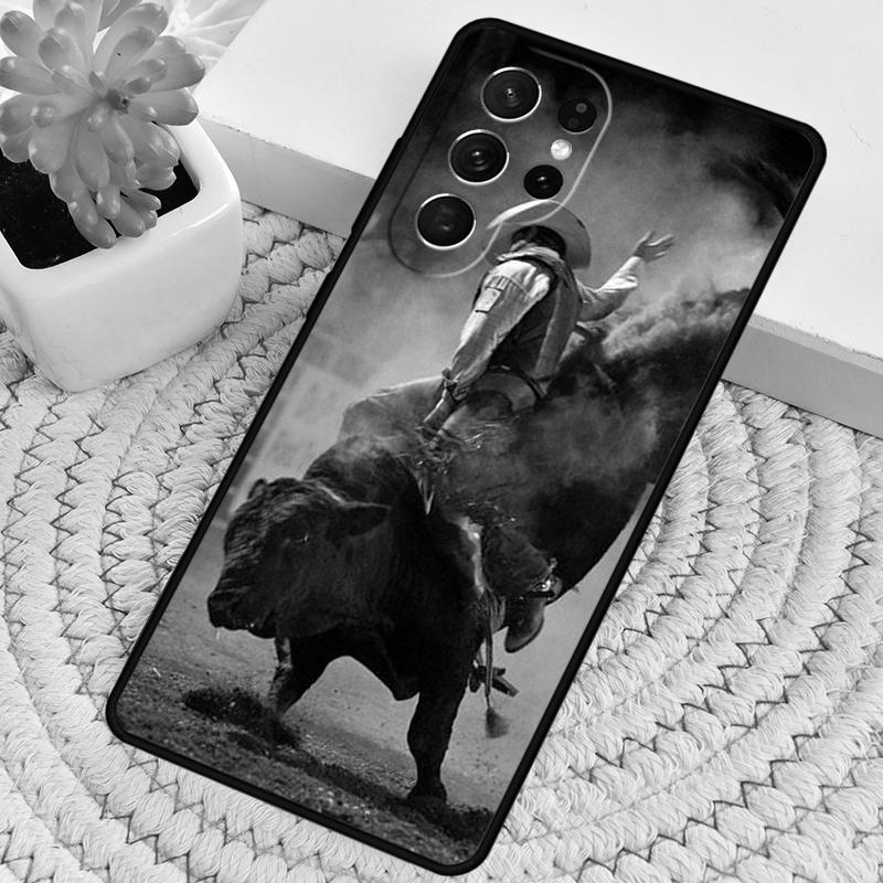 Extreme Sport Rodeo Cowboy Lasso Phone Case for Samsung Galaxy Note 10 Pro S26 Ultra S23 S24 FE S25 S21 S22 PLUS Shockproof Cove