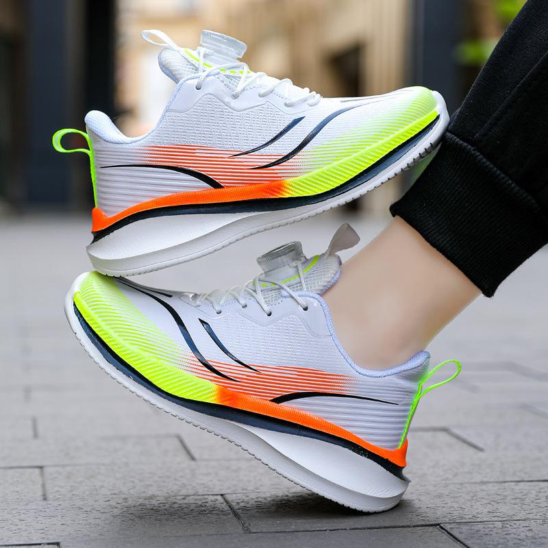 

Student shoes button children s sneakers 6 flying woven girls running shoes mesh breathable red rabbit new men 31