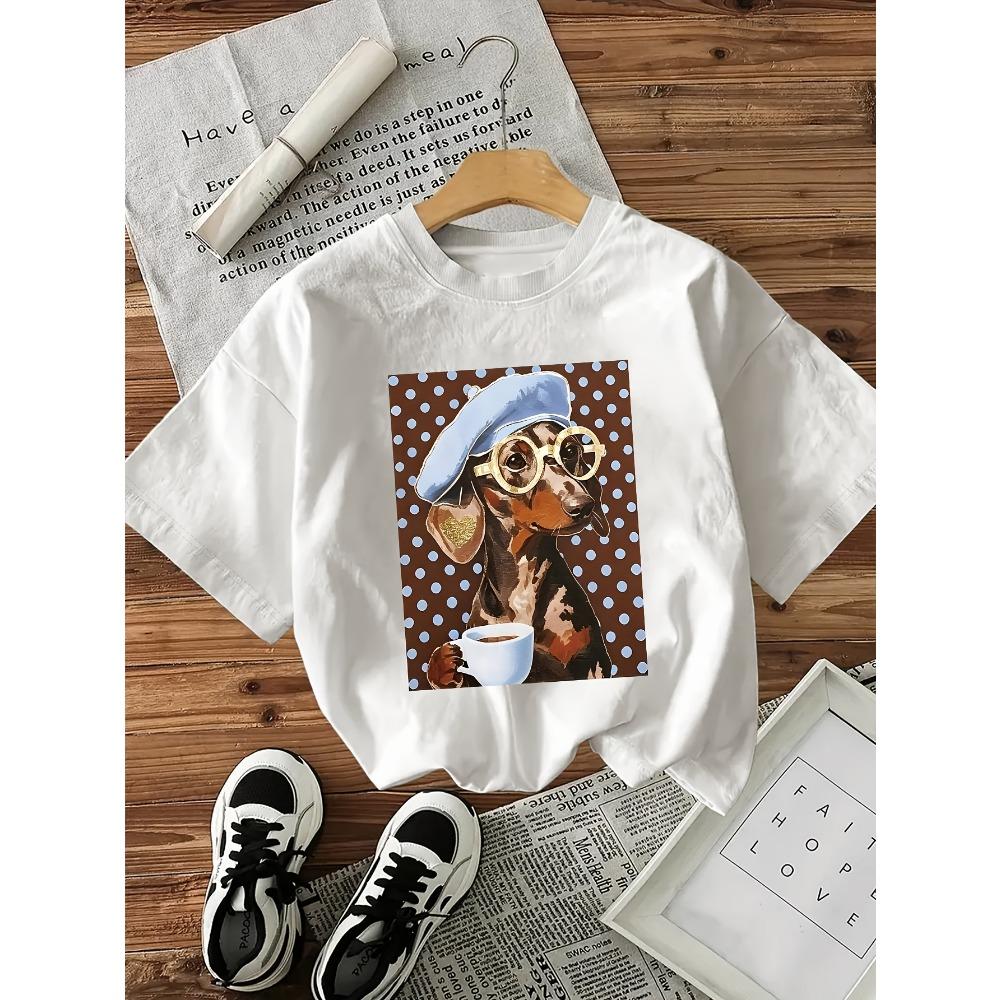 Ukrainische Vyshyvanka Karte T-Shirt Damen Grafik Ethnisches T-Shirt Volksstickerei Muster Lässig Kurzarm Sommer Oberteile Weiß