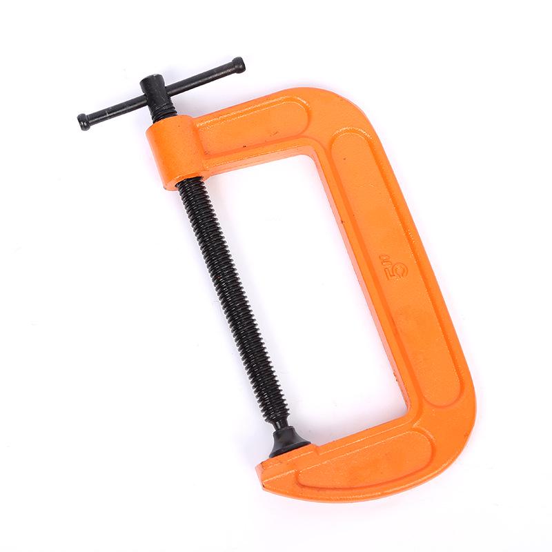 Heavy-Duty Ductile Iron C-Type Quick Woodworking Clamp