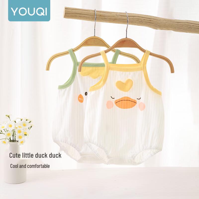 Youqi Baby Summer Sleeveless Romper