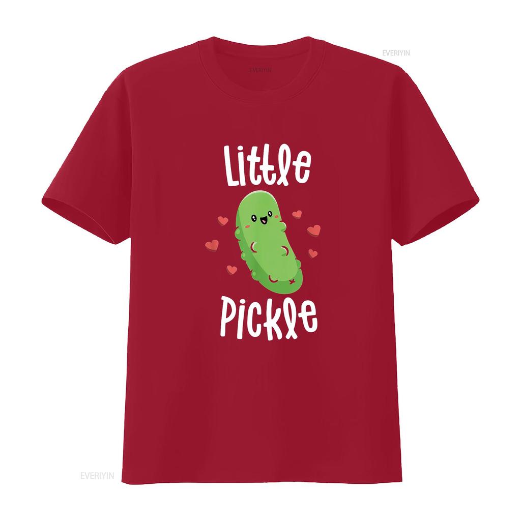 Little Pickle Funny T Shirt For Girls Vegan Women s  Fashion Top with Unique Print vintage Washed Unisex streetwear Breathable