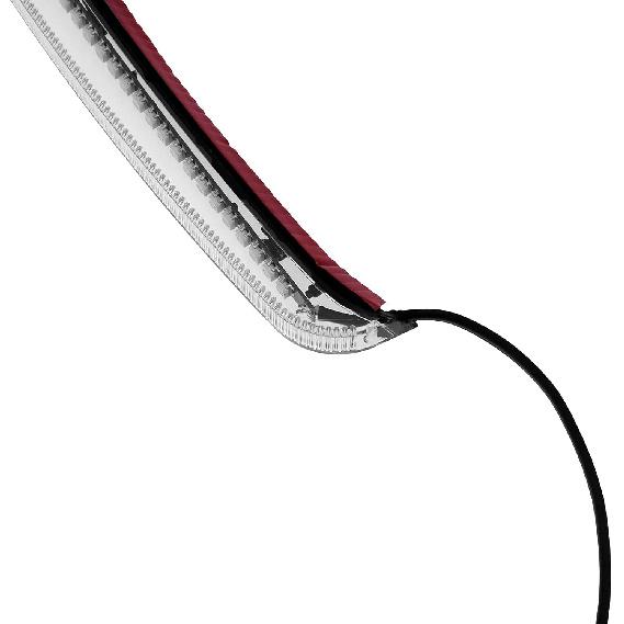 HDBUBALUS Saddlebag Tail Light LED Running Brake Sequential Turn Signal Lamp Fit for Harley Touring Street Gilde Road Gilde Road King Electra Glide