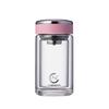 Heenoor Antibacterial Double-Layer Glass Tea Infuser Cup