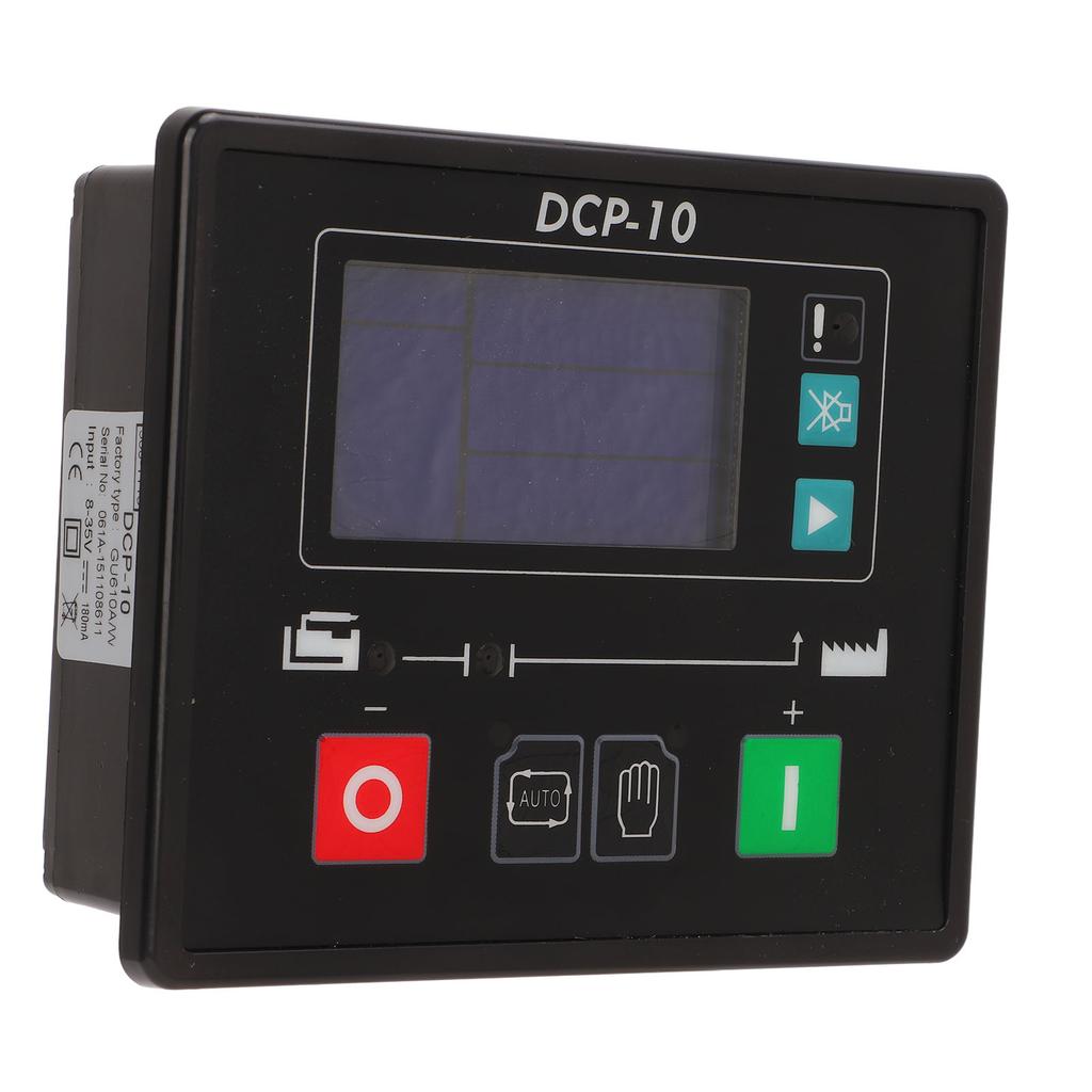 Diesel Generator Controller Integrated Multifunctional Diesel Generator LCD Control Module Panel 180mA 8‑35V