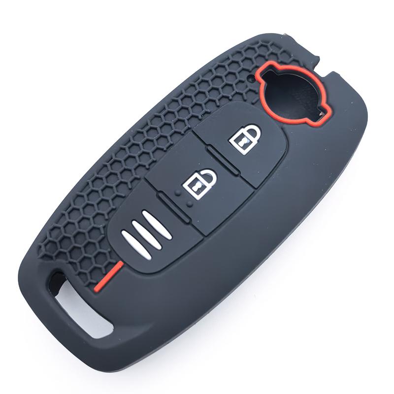 

Silicone Remote Key Cover Case For Nissan Versa X-Trail T33 Serena Rouge Kicks Pathfinder Ariya Rogue Car Accessories