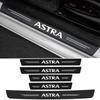 Car Door Threshold Stickers Sill Protector Tape Anti Scratch Cover Decals for Opel ASTRA Logo Rear Trunk Bumper Guard Strips