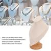 Holz Mittlerer Hals Mannequin Schmuckhalter Handgemachter Schmuck Fertigprodukt Ausstellung