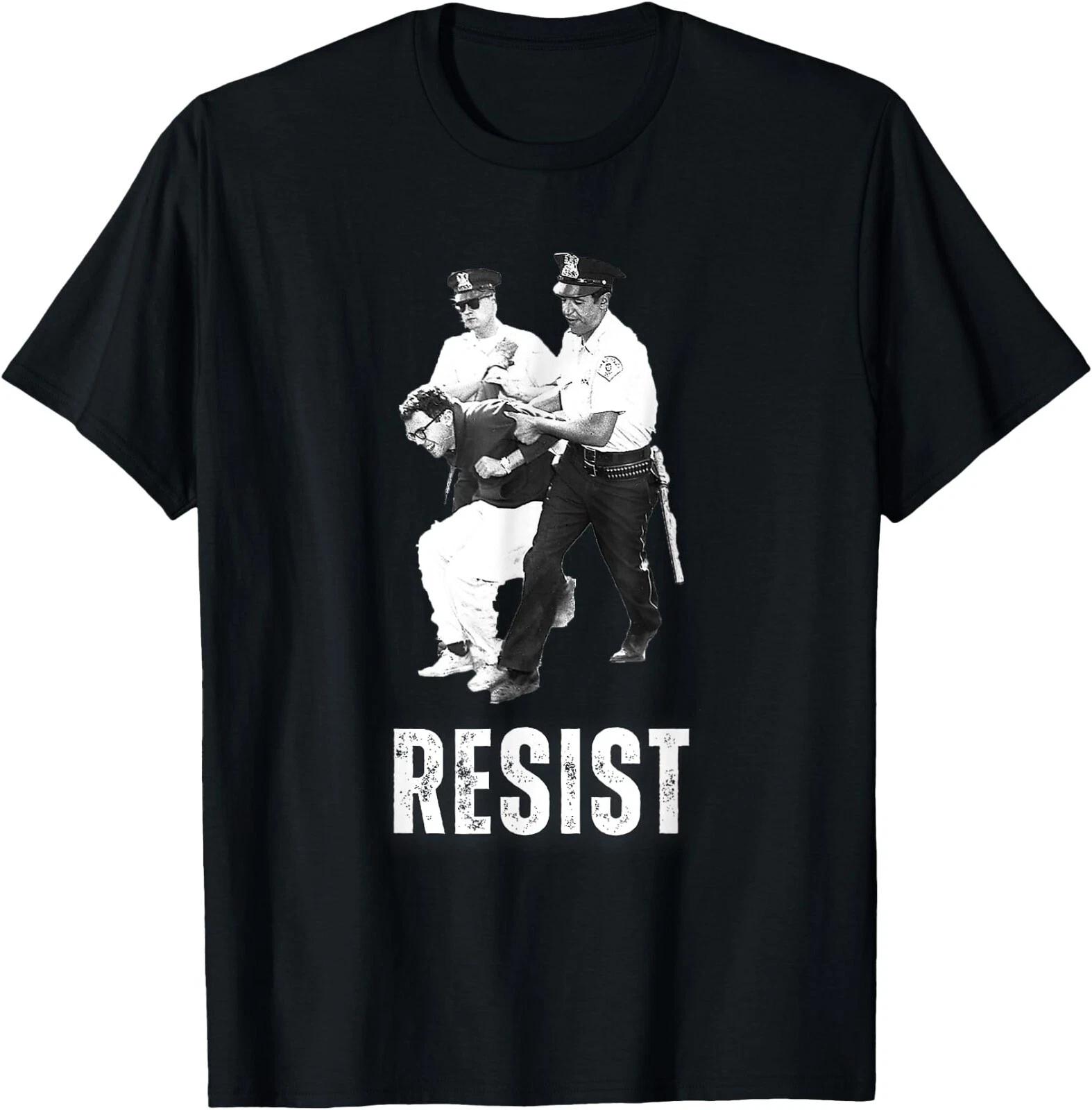 Young Bernie Sanders Arrested RESIST T-Shirt , Unisex Tee L