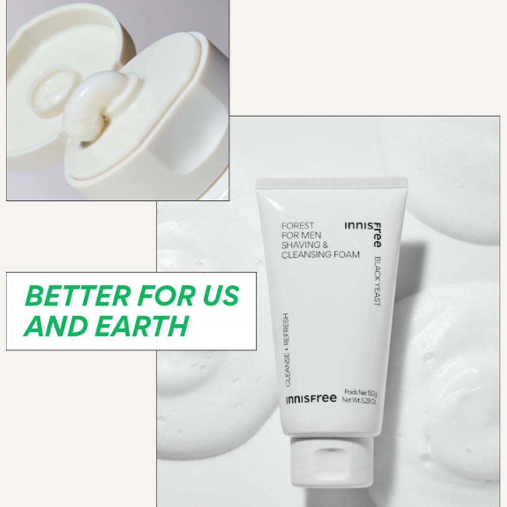 Innisfree Forest for Men Shaving & Cleansing Foam 150g