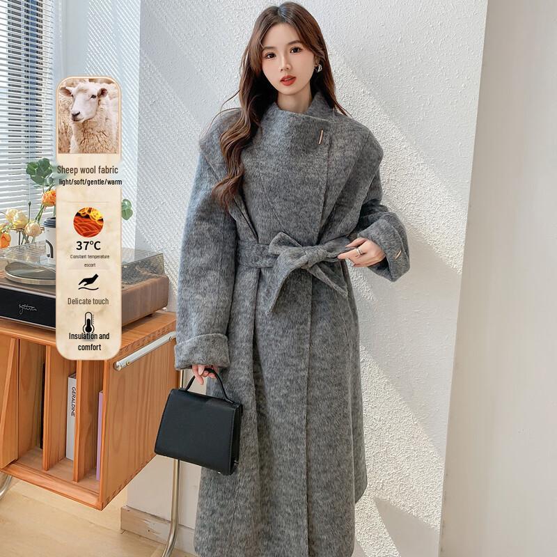 

Mokana Women s Versatile Long Sleeve Coat S