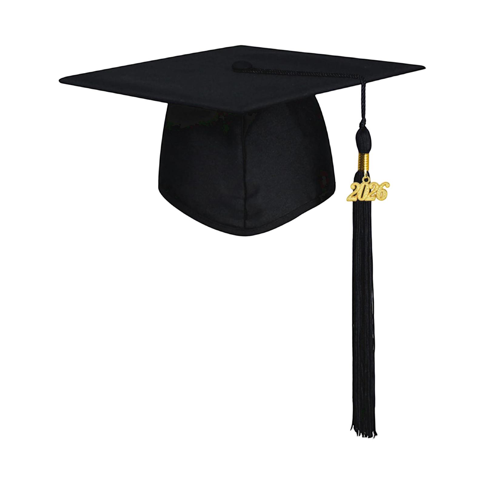 

Knitted Doctoral Hat Graduation Hat Degree Hat Bachelor Hat Adult Hat Mentor Hat With Year One Size чёрный