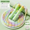 Adjustable Bamboo Jump Rope for Kids and Beginners - Ideal for Kindergarten to Middle School Fitness