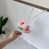 Finished Knitted Bouquet Multicolor Artificial Flower New Knitting Sunflower  Mother's Day