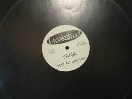12inch Record YANA - Keep Forgetting FST0010 Freakstreet UK Rap & Hip-Hop/R&B Used