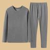 VEZFAA Conjunto de Ropa Interior Térmica para Hombre Autocalentable de Doble Cara Hecho de Terciopelo Alemán - Grueso Polar Traje Otoño-Invierno (1/2 Piezas.)