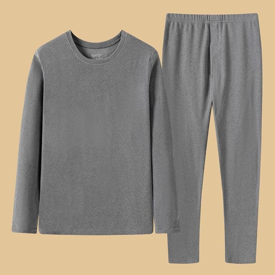 

Чоловічий термокомплект двосторонньої самозігрівальної термобілизни VEZFAA з німецького вельвету - Потовщений флісовий осінньо-зимовий одяг (1/2 шт.) XXXL for 150-170 lbs