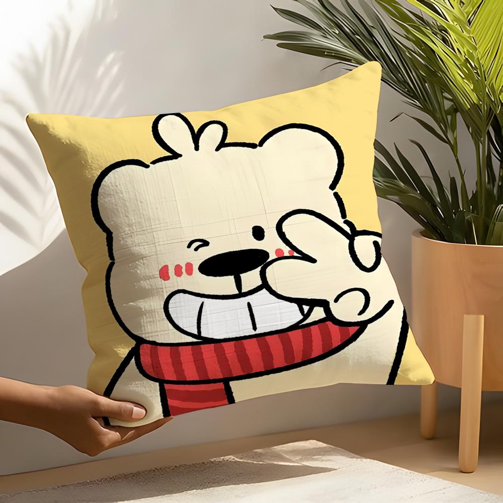 Funny And Quirky Party Animals Pillow Case Home Living Room Decoration Linen Pillowcover Pillow Cases Cushion Cover