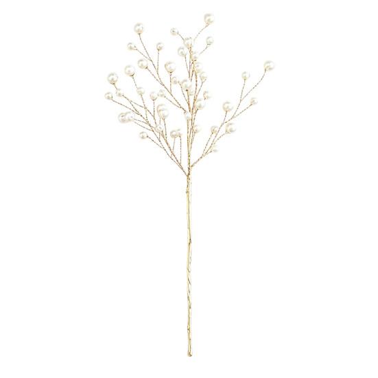 Winter-Themenparty-Dekoration Künstliche Kristall-Weihnachtsbaum-Stecker mit biegsamem Draht, Acryl-Perlen-Spray Bastelbedarf für Ornamente Feiertage