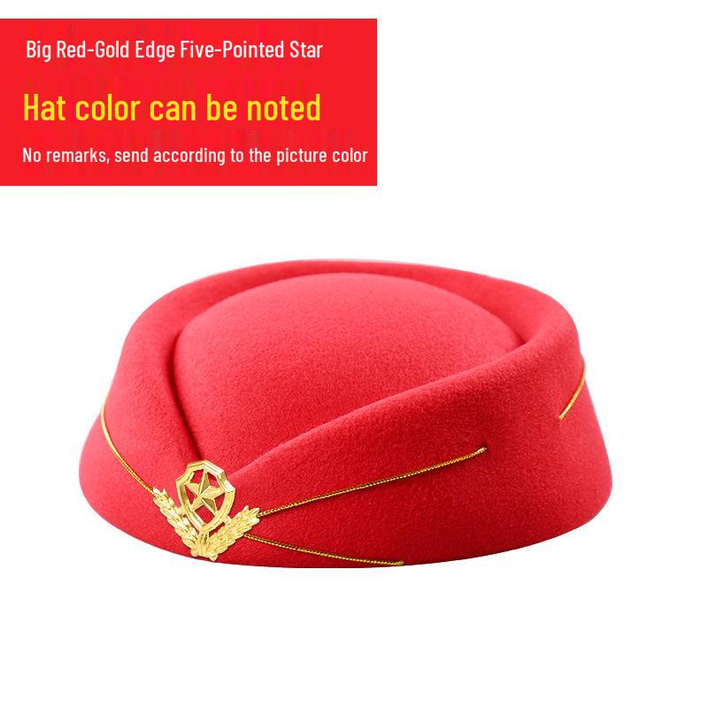 Flight Attendant and Front Desk Performance Etiquette Hat