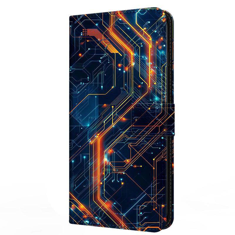 For Samsung A16 Magnetic Wallet Shell Relief Capa Leather Case Protector Book Flip Cover Galaxy A06 A56 A26 A36 A 16 06 56 36 26