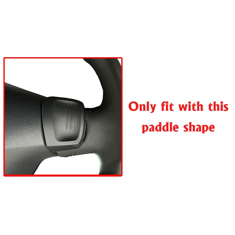 Real Carbon Shift Paddle For Volkswagen VW Golf 7 MK7 GOLF 8 MK8 Rline GTI R 2013- Car Steering Wheel DSG Shifter Extension