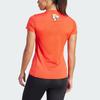 Adidas Beijing Marathon Event Tee Women Tops Light-Red IT2541
