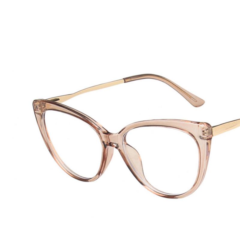 Cat Eyes Frame Clear Lens Glasses Myopia Nerd Spectacles Degree -0.5 -1.0 -2.0 To -6.0 Fashion Hyperopia +0.5 To +6.0