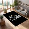 Pittsburgh Steelers Crystal Velvet Carpet Soft Anti?Slip Floor Mat Comfortable Home Living Room Bedroom Decor Rug
