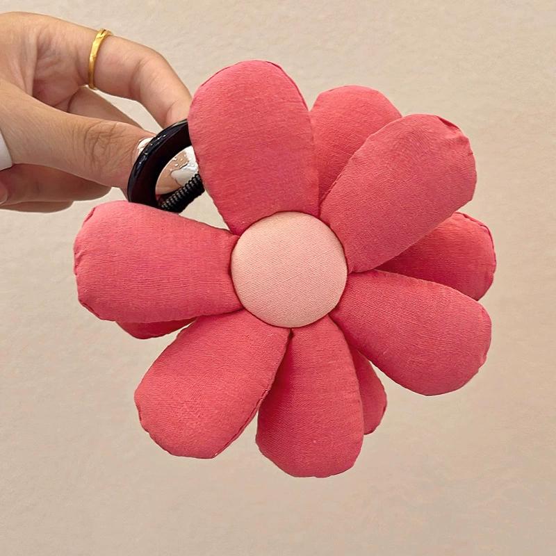 

Flower hairpin, female temperament on the back of the head, high-end shark clip